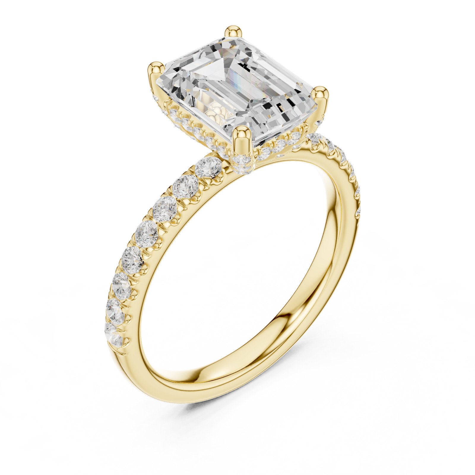 TCW 2.50 Ct Lab Grown Diamond Perfect Bridal & Anniversary Gift 14K Gold Over
