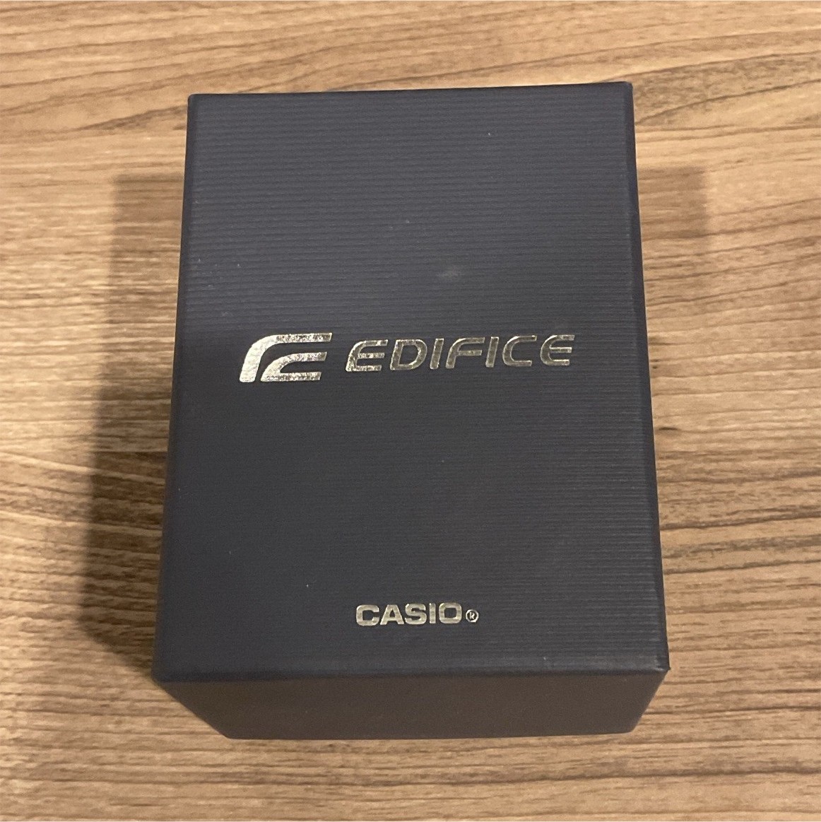 Casio Edifice Men’s Black Stainless Chronograph Date Quartz Watch 100m Box