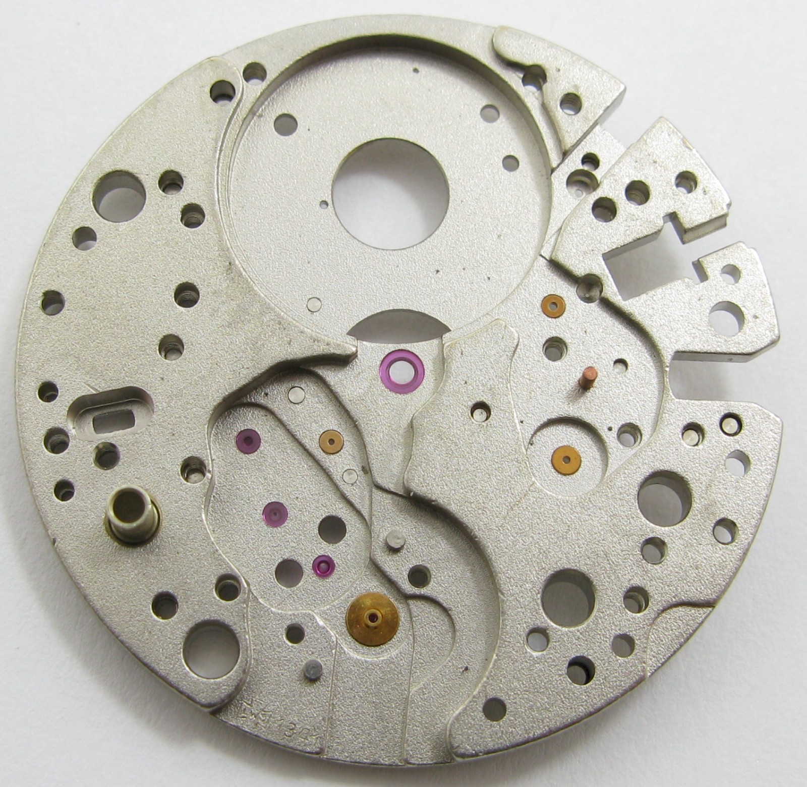 Lemania Watch 1341 part 100 chronograph main plate