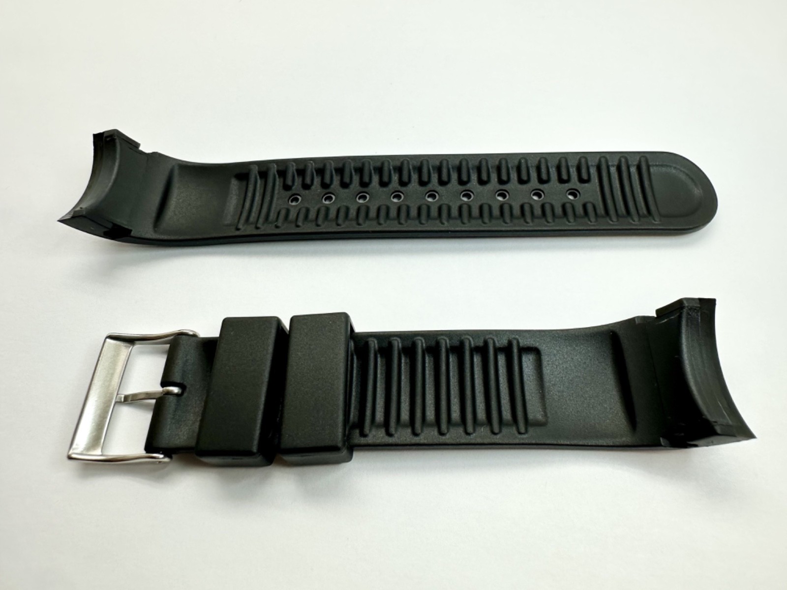 Victorinox Swiss Army Alliance Chronograph Black Rubber 21mm x 19mm Watch Band