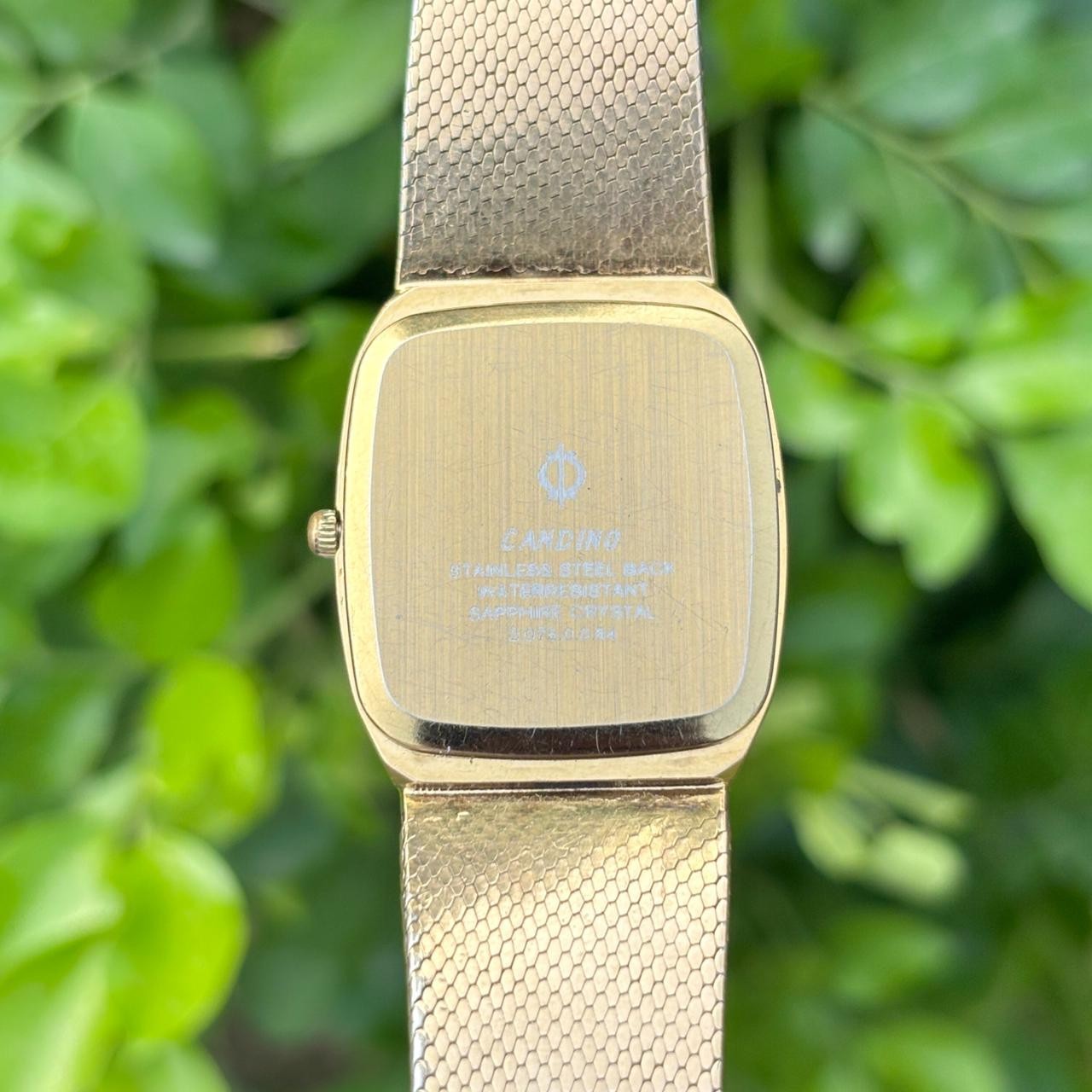 Rare Vintage Candino Saudi Arabia Logo Sapphire Crystal Swiss Men’s Quartz Watch