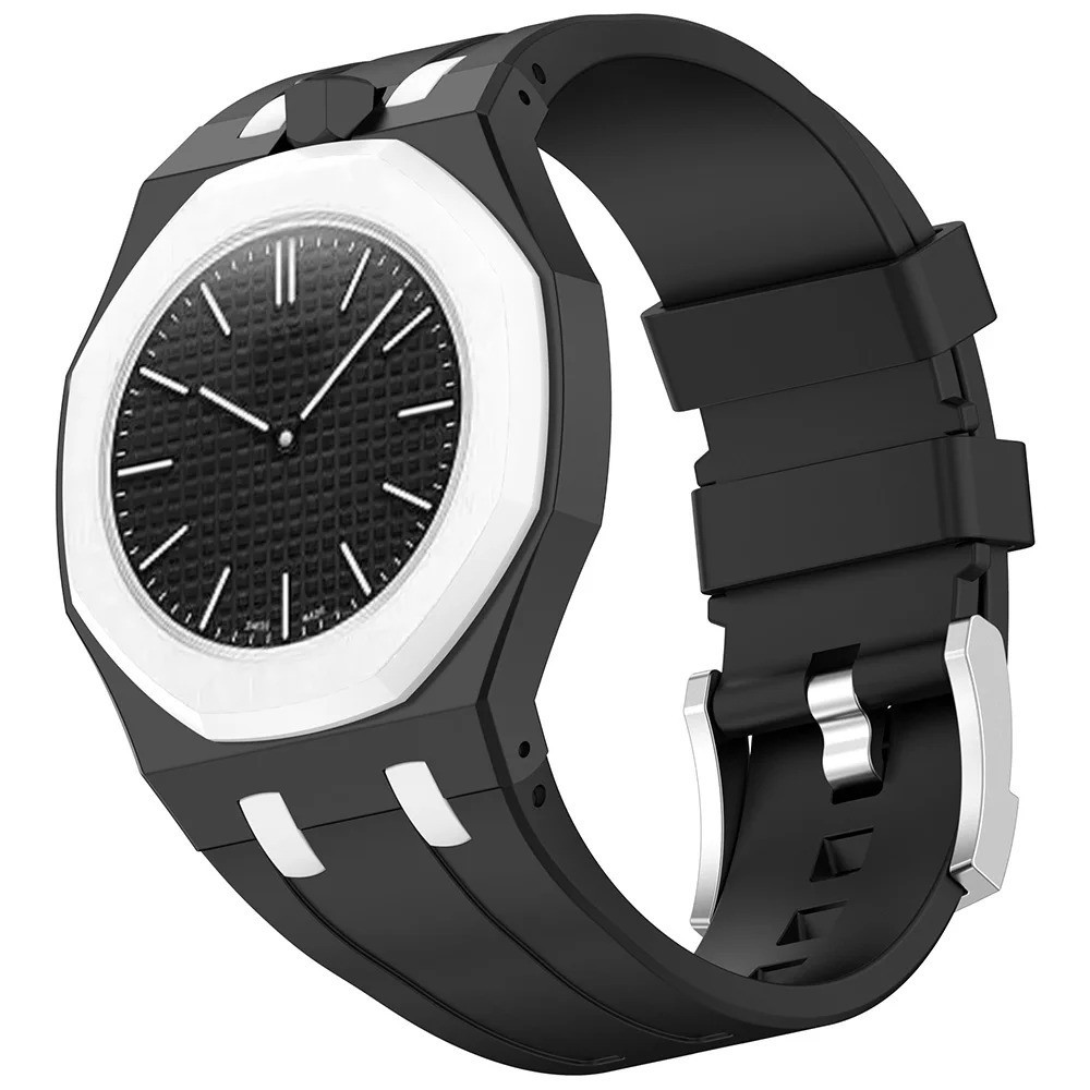 Strap For Swatch x AP Royal POP Silicone Watch Case, Changer To Wristwatch