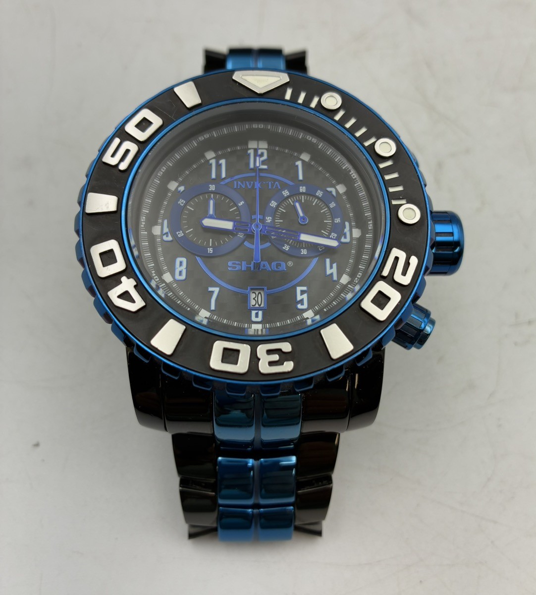 INVICTA MENS WATCH SHAQ BLUE WR FLAME FUSION CRYSTAL (CP2016399)