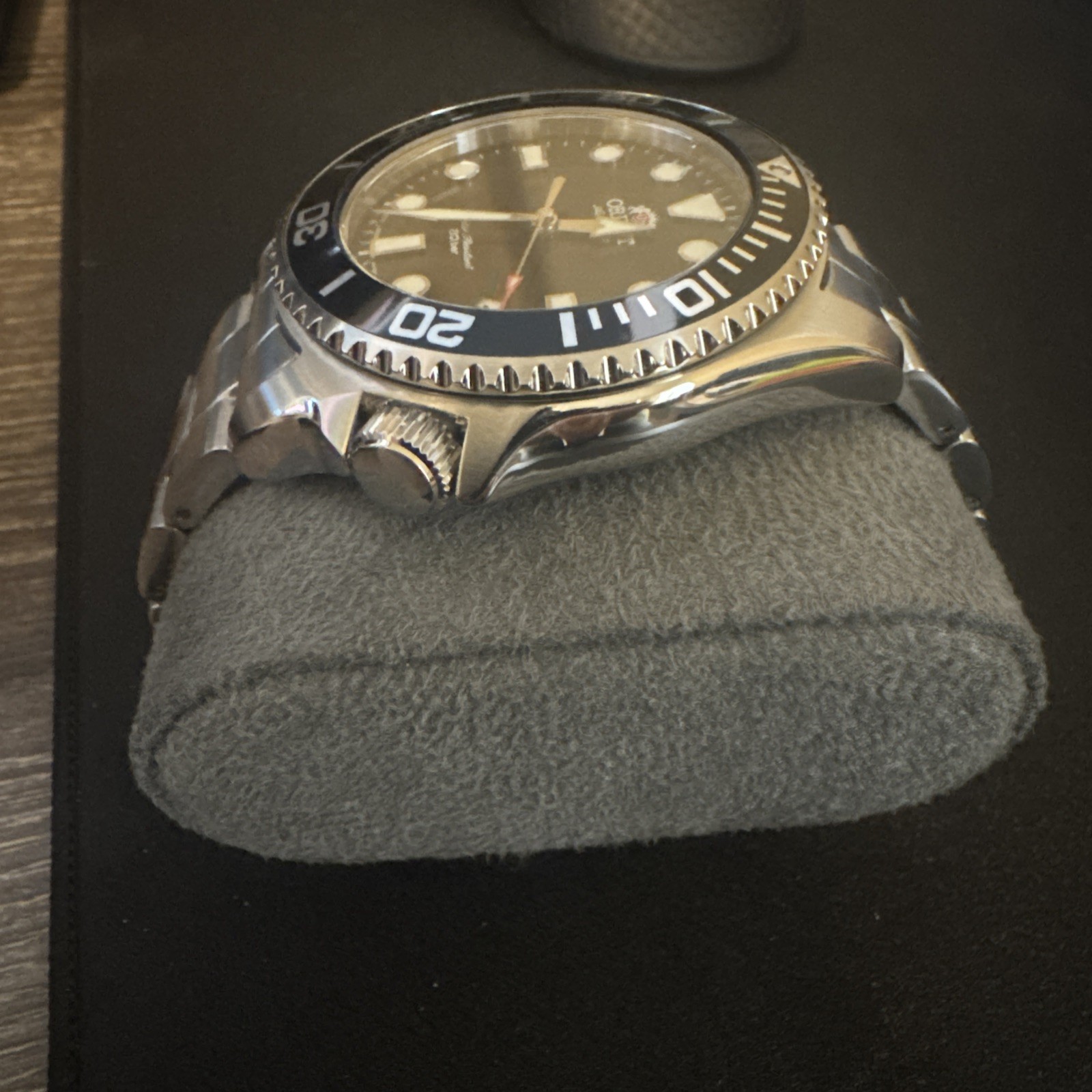 Orient Triton Men’s Black Watch – RA-AC0K01B10B