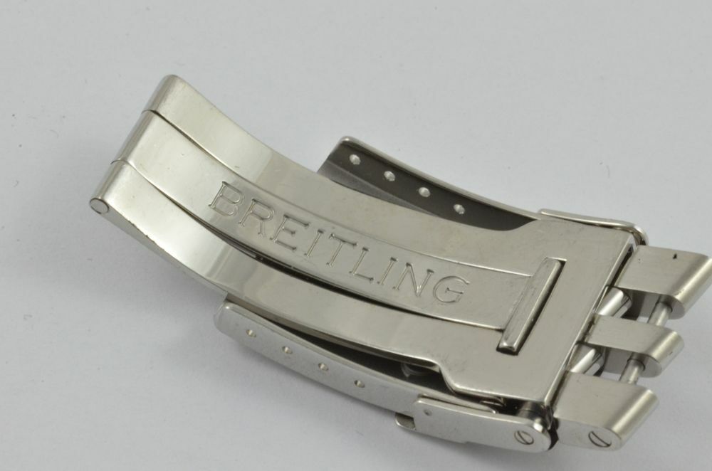 Breitling Pilot Armband Faltschließe 20Mm Deployment Clasp 357A Chronomat Evolu