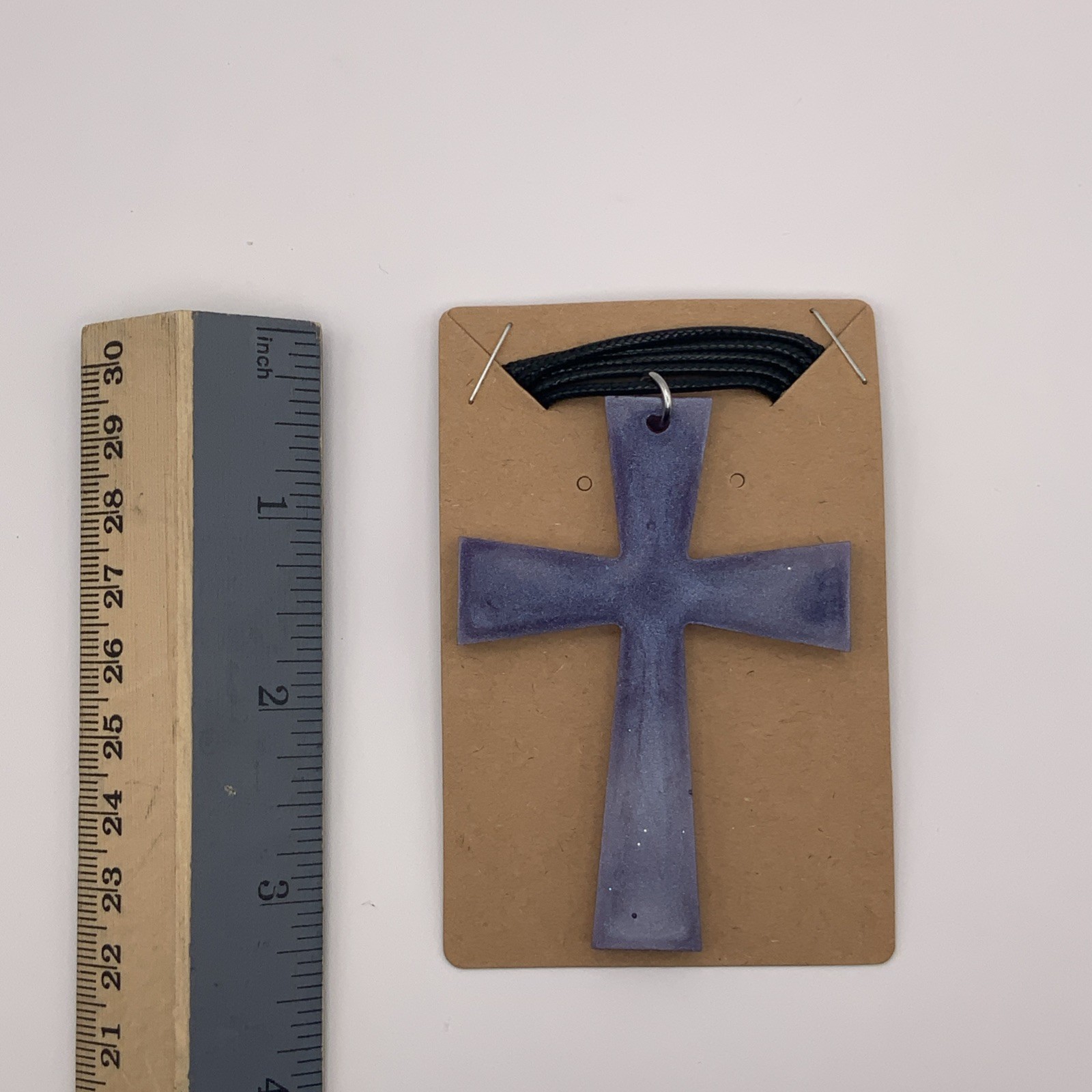 House Of David Handmade Cross Necklace Purple Grace Bulk Available
