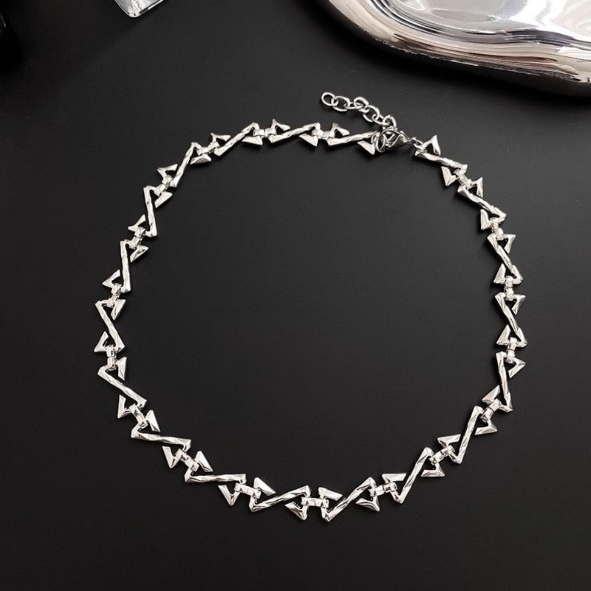 Link Chain Necklace for Men Women Streetwear Unisex Hip Hop Style