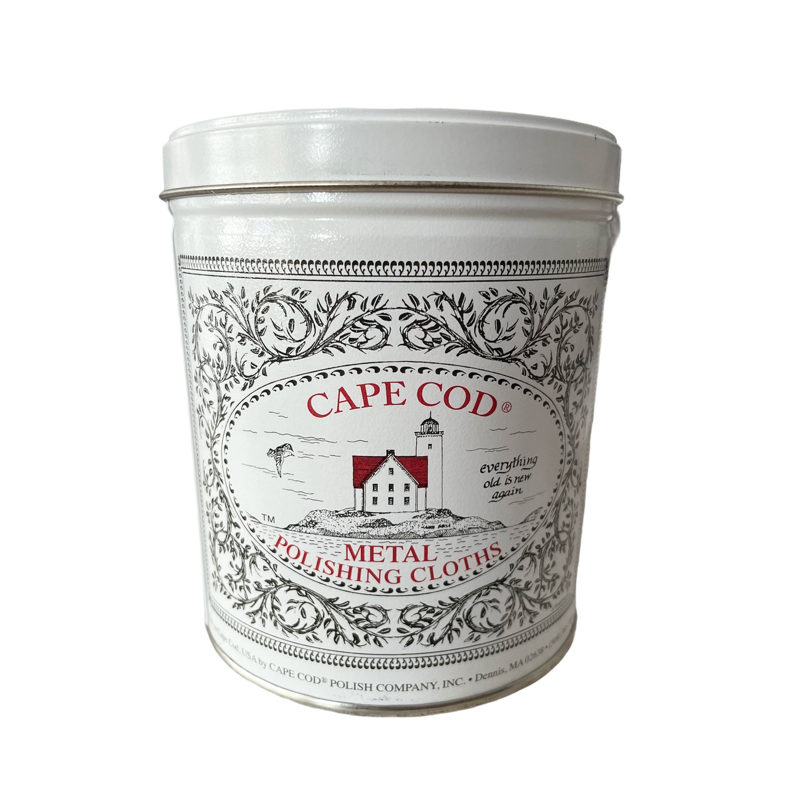 Cape Cod Polish Co. Metal polishing cloths economy tin