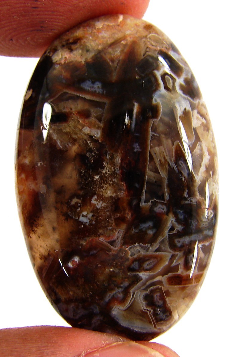 40.55 Ct Natural Stick Agate Loose Gemstone Cabochon Wire Wrap Stone – 63151