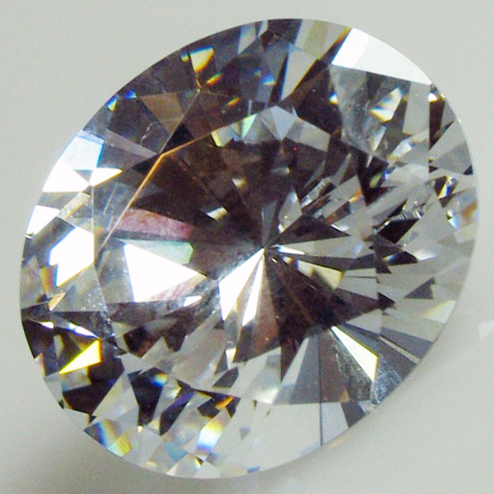 CUBIC ZIRCONIA LOOSE STONES EXCELLENT QUALITY OVAL SHAPE 7 A CLEAR U.S SHIPPER 2