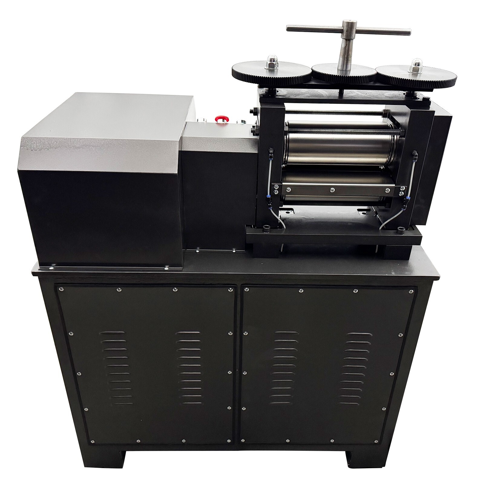 220V Single Phase Electric Rolling Mill Metal Jewelry Flake Making Machine 4000W