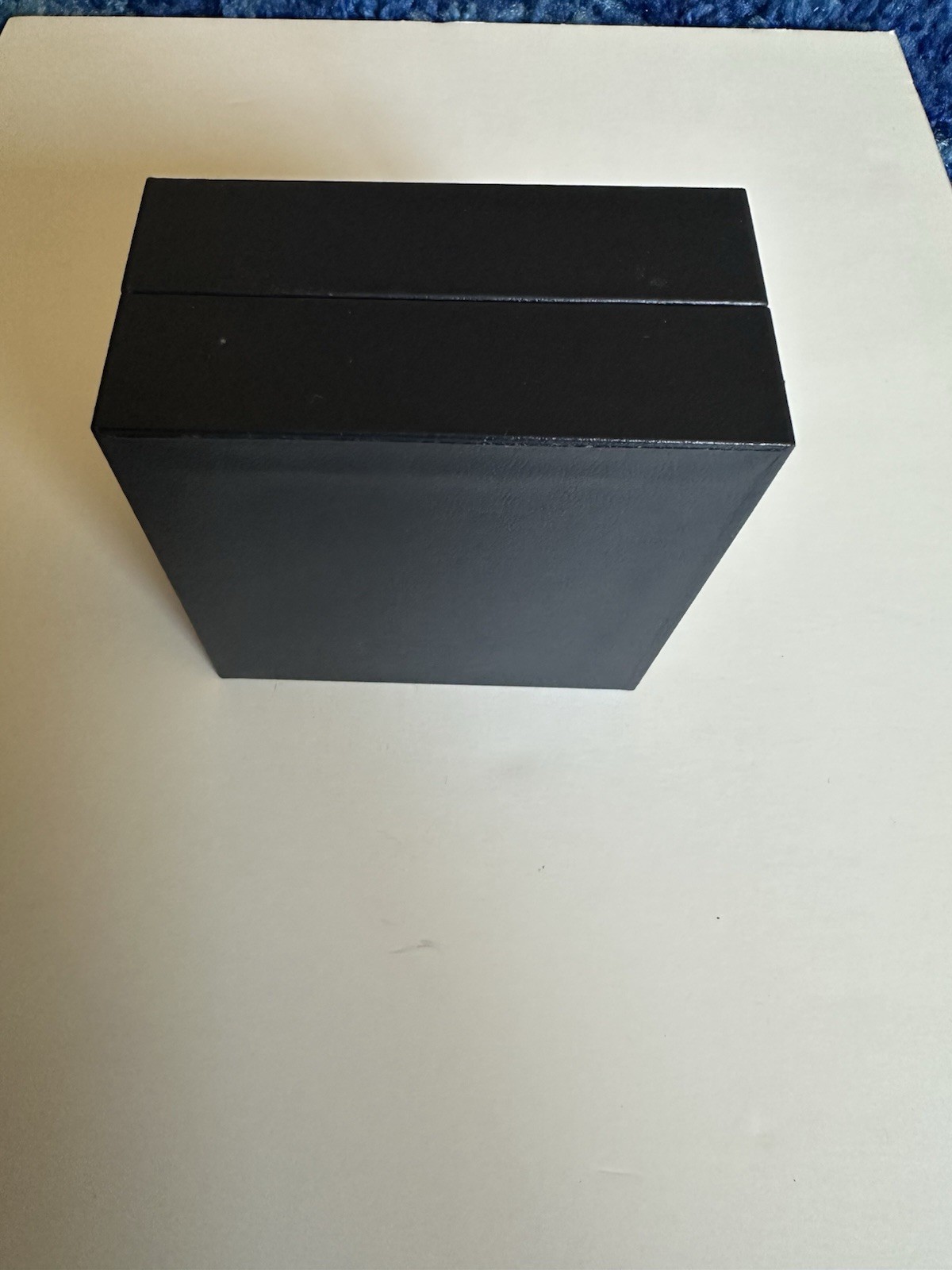 Chopard Jewelry Storage Case Dark Blue, Classic Luxury, Empty Box 4″x4″x2″
