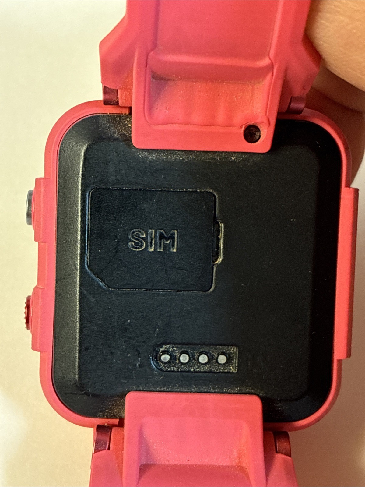 TickTalk 4 Smart Watch GPS Tracking Pink Untested For Parts Or Repair
