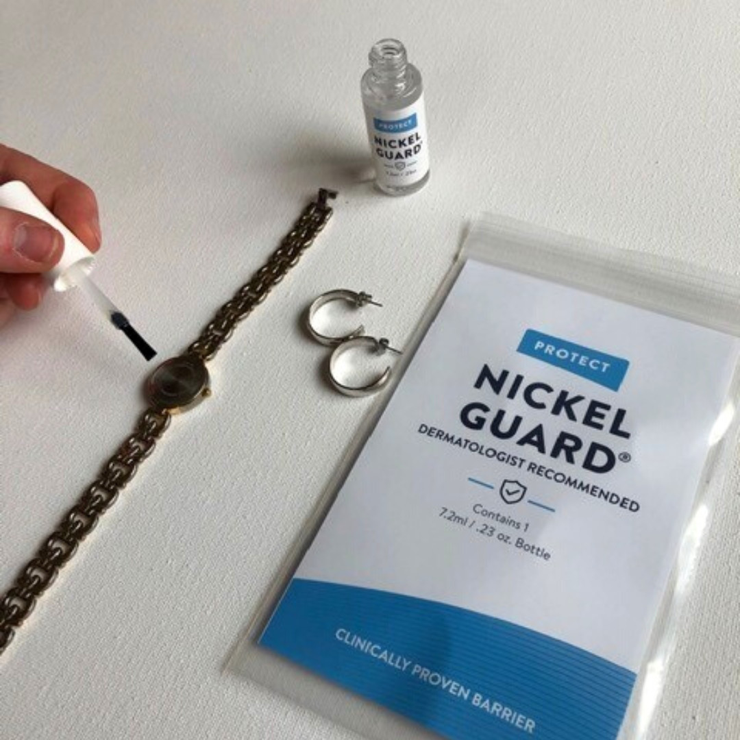 Nickel Guard® – Safely & Effectively Stops Rashes Caused By Jewelry (Nickel)