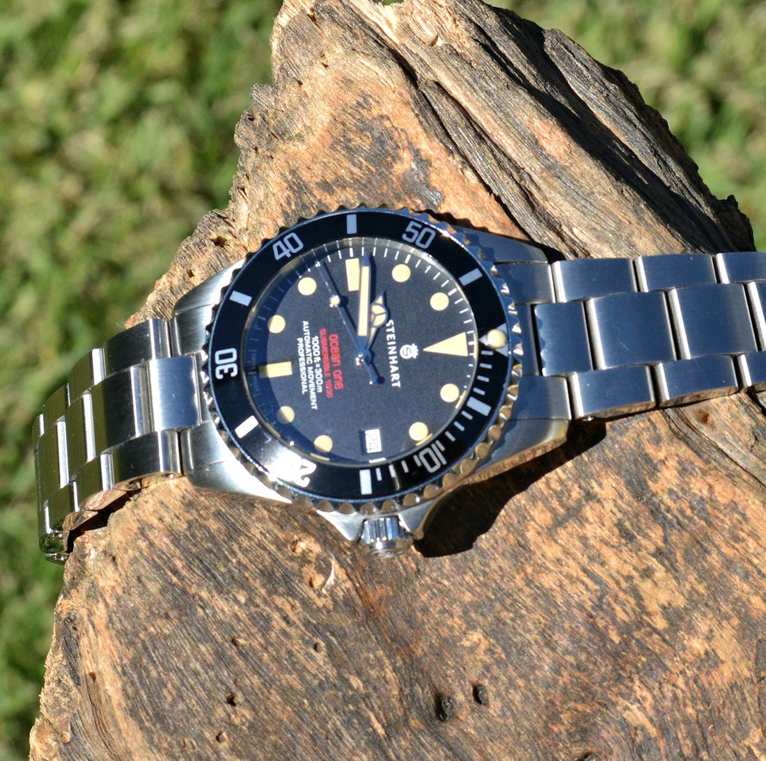 Steinhart Ocean One Red Sub Exclusively Edition For Gnomon Like New Full Set