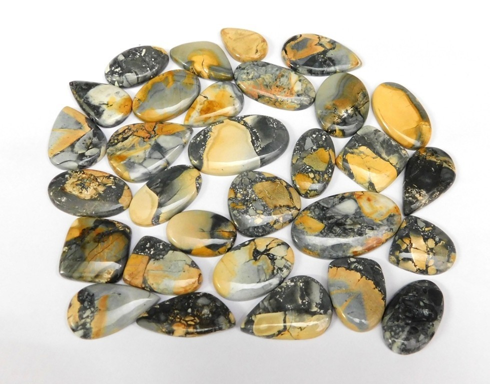 Maligano Jasper Fancy Gemstone Cabochon Jewelry Making Wholesale Lot 71307