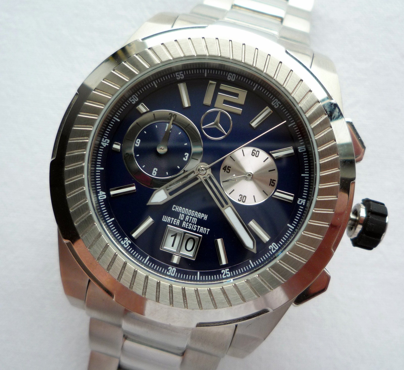 Mercedes Benz Classic Motorsport AMG DTM Racing Driver Sport Chronograph Watch