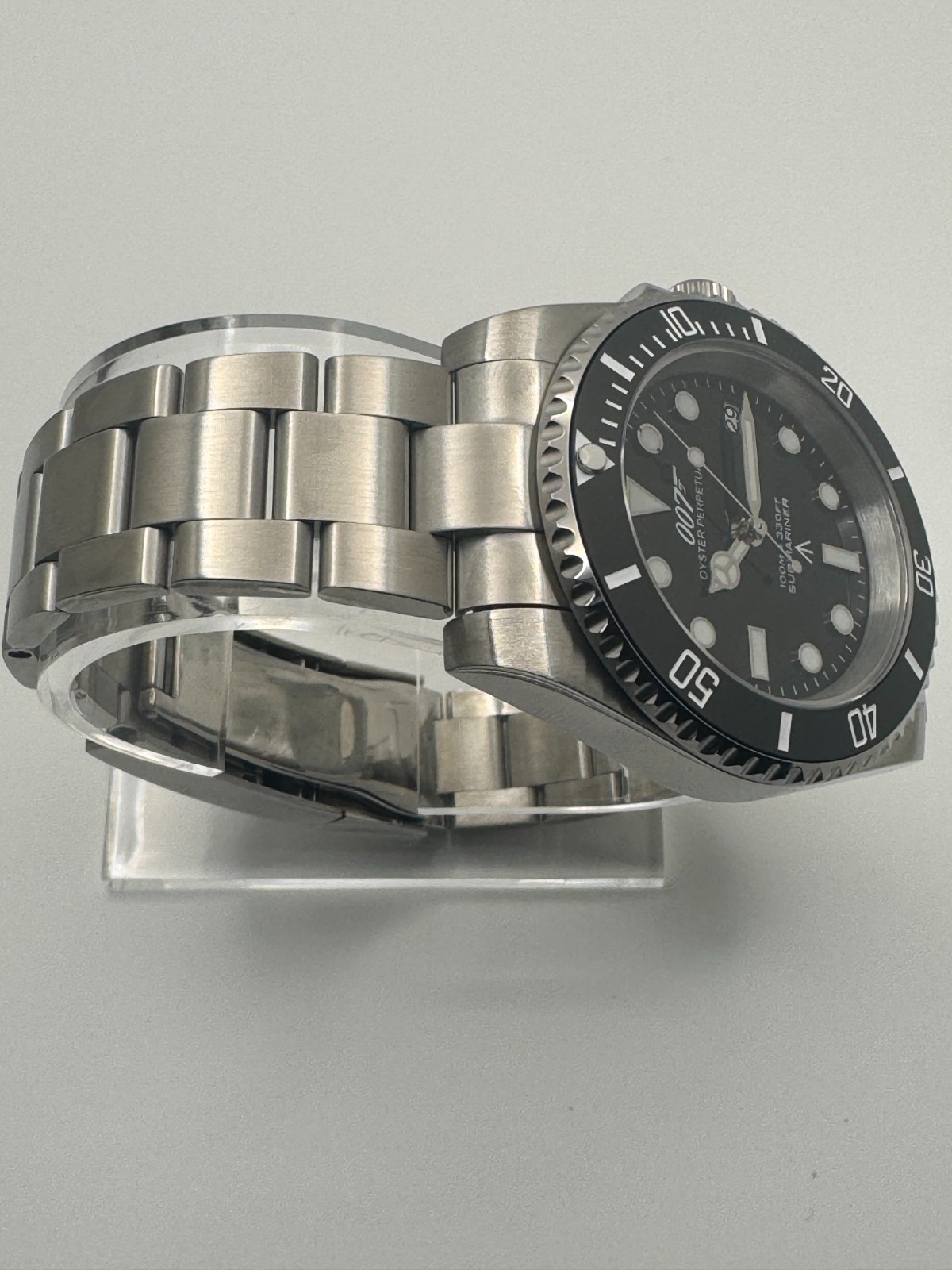 James Bond 007 BOND ‘Goldfinger’ Seiko NH35 Automatic Movement Watch Black
