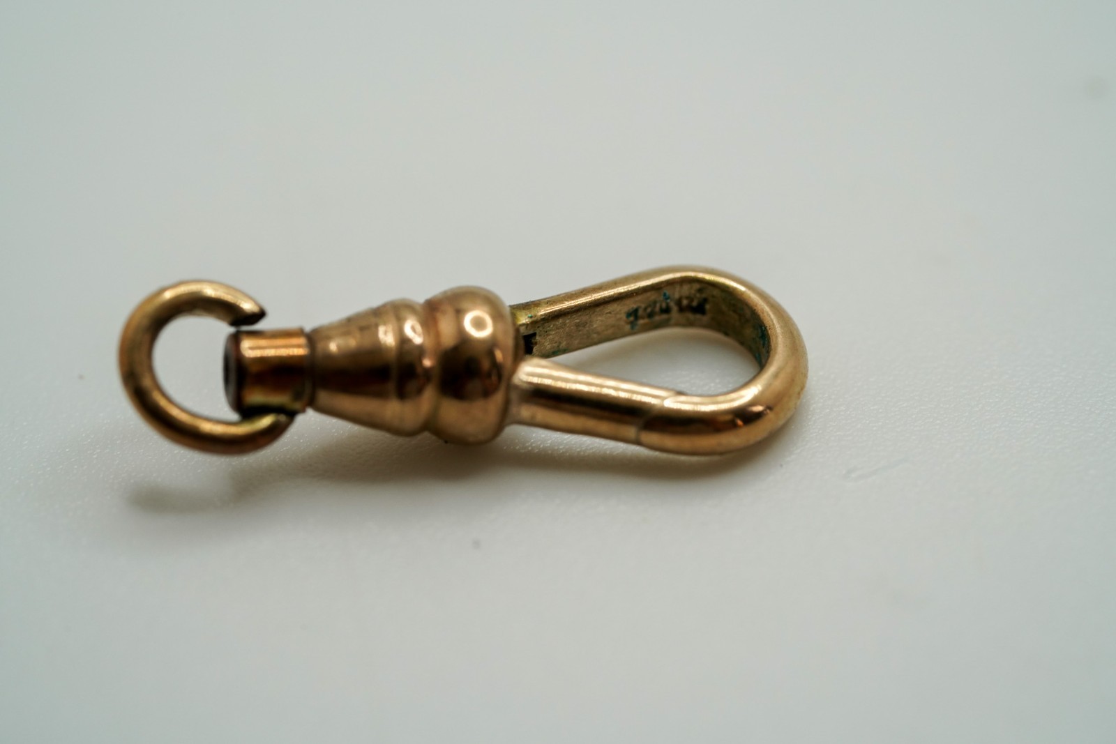 Antique 12k GF Dog Clip Clasp / Pendant 2.2cm JB46-3