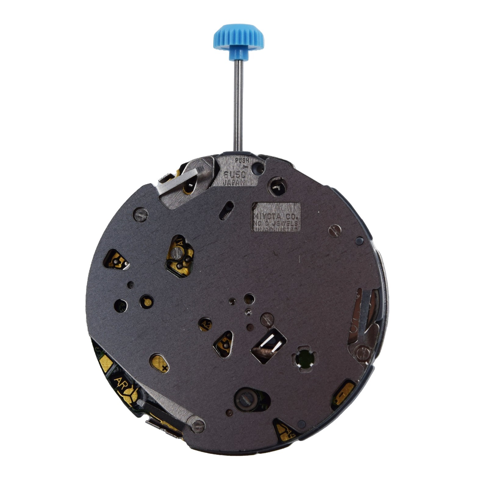 Miyota 6U50 Quartz Watch Movement Running
