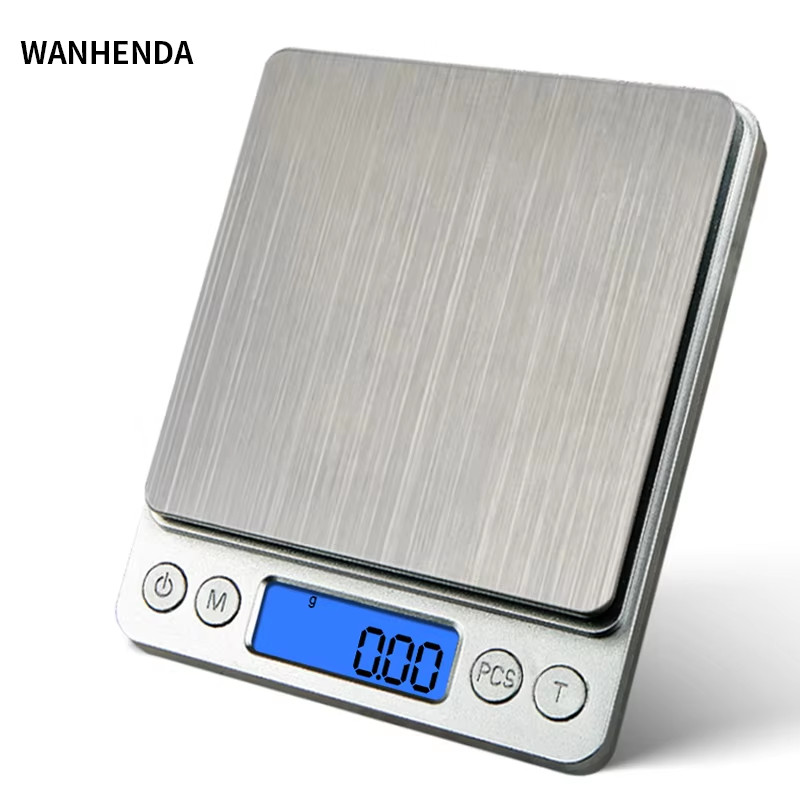 Digital Scale 500g 0.01g 3kg 0.1g Precision Kitchen Jewelry Food Scale