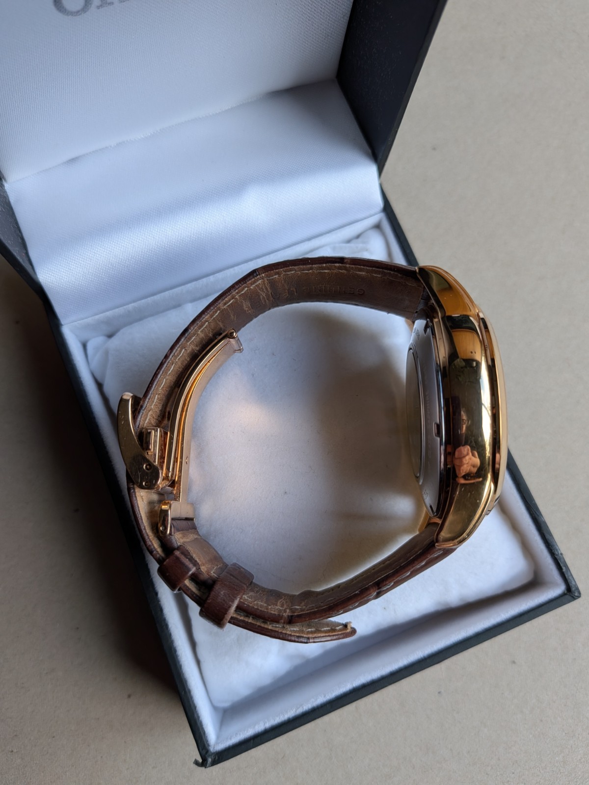 Orient Sun & Moon Automatic Men’s Watch – Rose Gold, Version 2