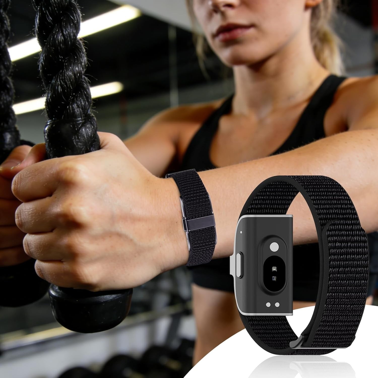 Secure Hook and Loop Wristband for Hume Band – Comfort for Active Lifestyles