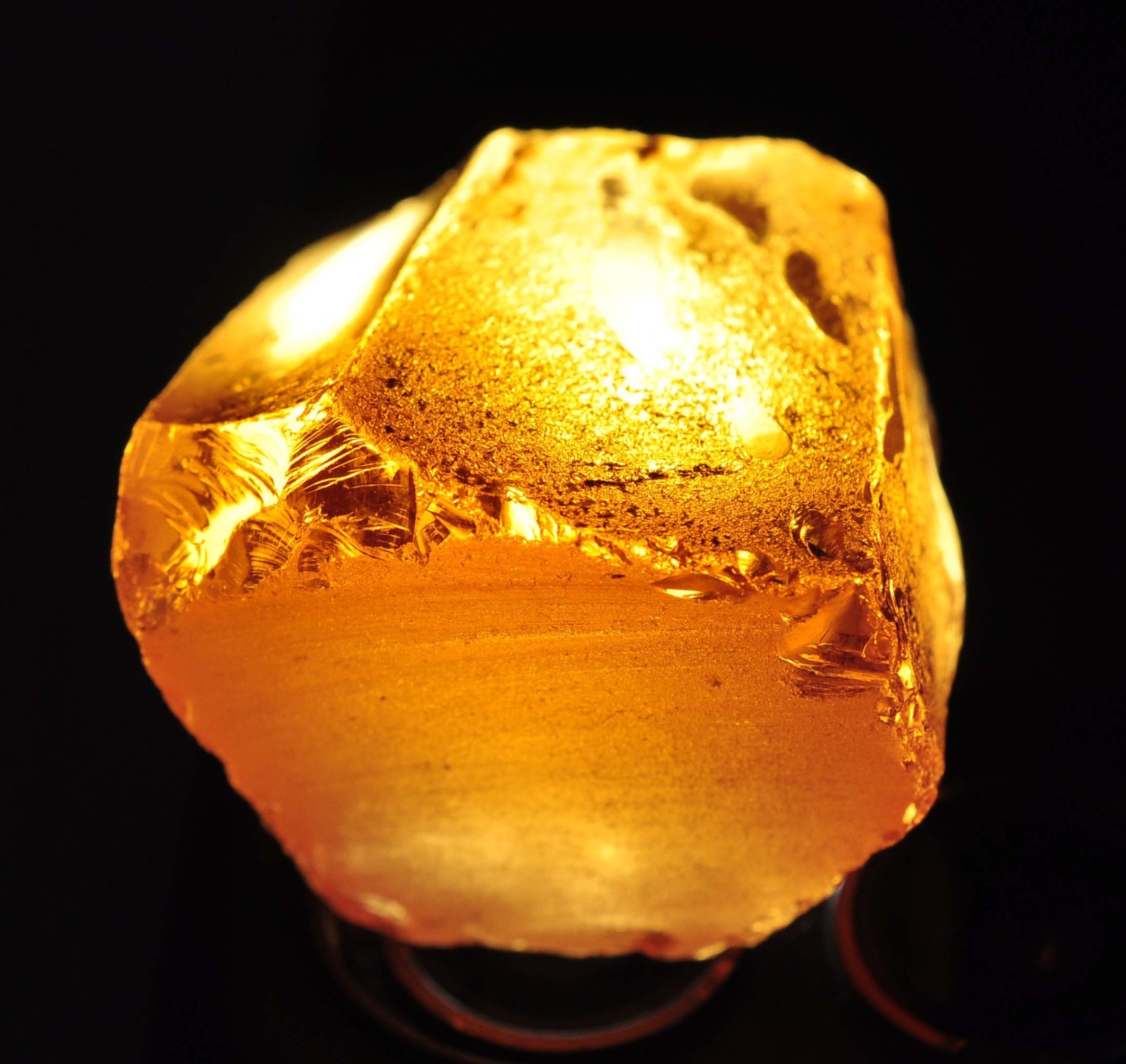 Yellow Raw Zircon 276+ Ct Cambodian Natural Certified Loose Rough Gemstone
