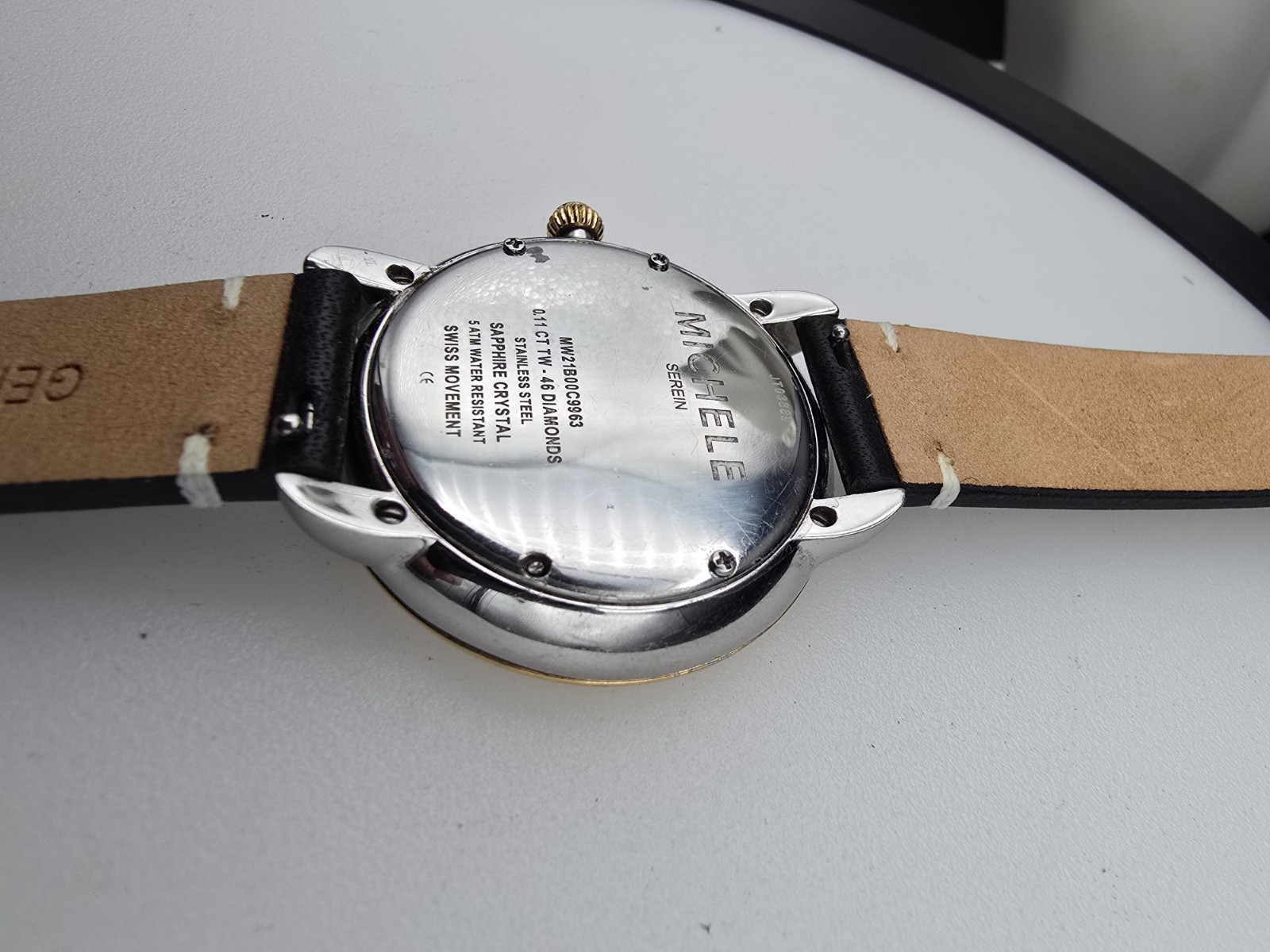 MICHELE SEREIN Lady’s Wristwatch Model MW21B00C9963 (MOP) Natural Diamonds