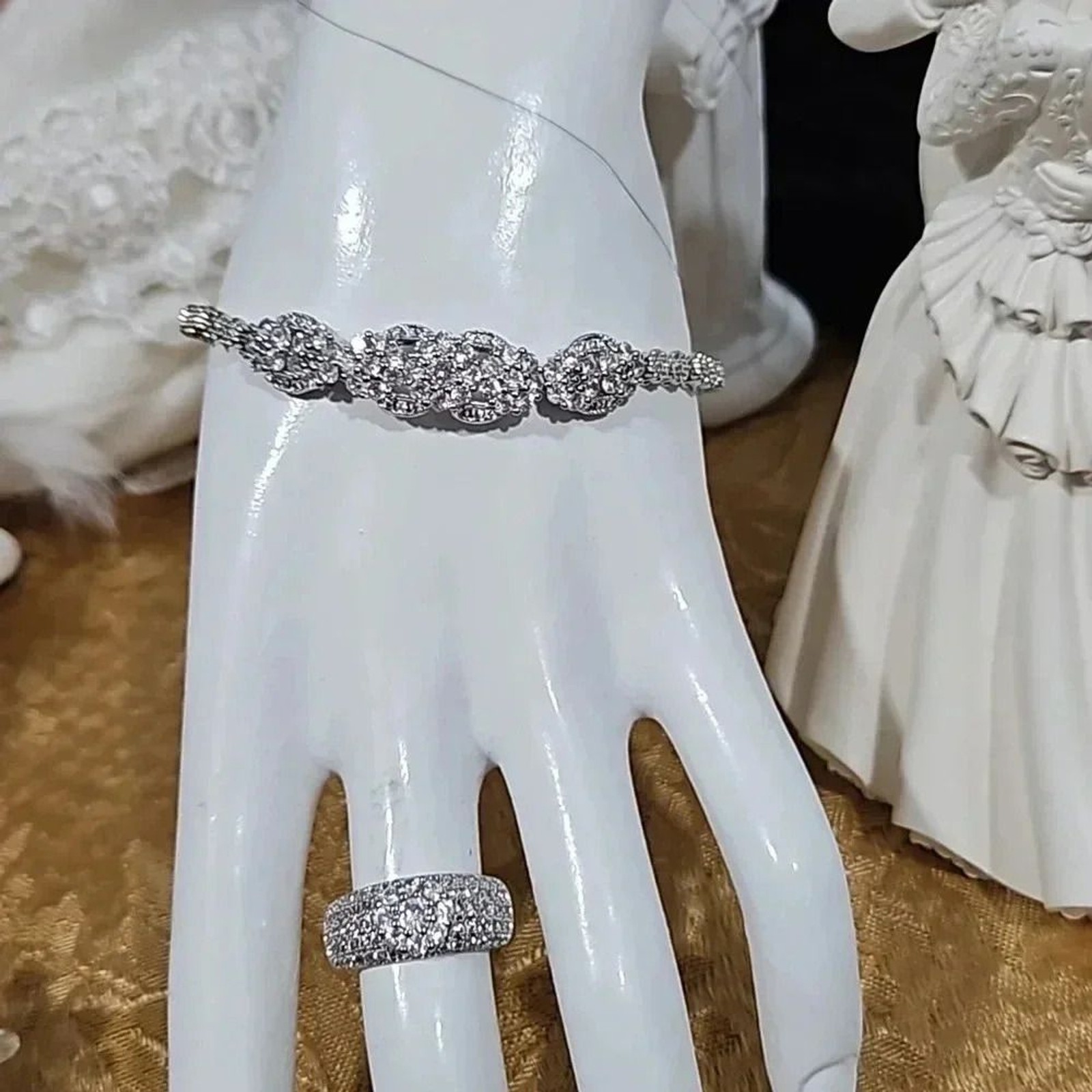 Pure Elegance A One-Of-A-Kind 7 pc. Tiara Set On Sale Now for $499.00