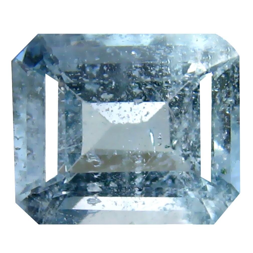 2.99 ct Octagon (8.64 x 7.36 mm)Brazilian Natural Blue Aquamarine Gemstone