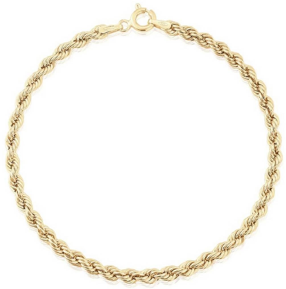 Mark Milton Womens Rope Bracelet – Yellow Gold