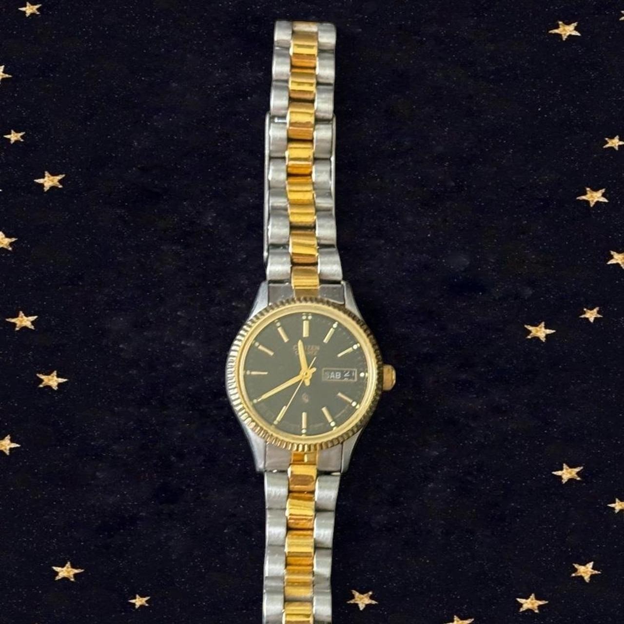 VINTAGE 1989 CITIZEN TWO-TONE “PRESIDENTIAL” WATCH