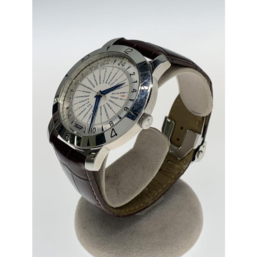 TISSOT Heritage World Timer T078.641.16.037.00 Automatic Wristwatch