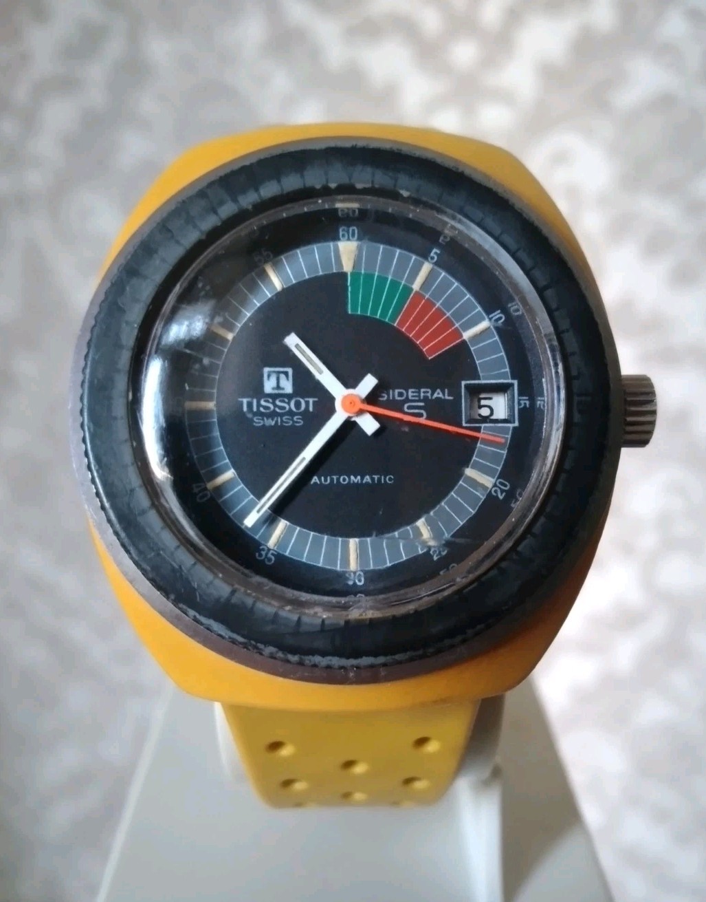 60s TISSOT Sideral S Diver Regatta Yachting Timer Vintage