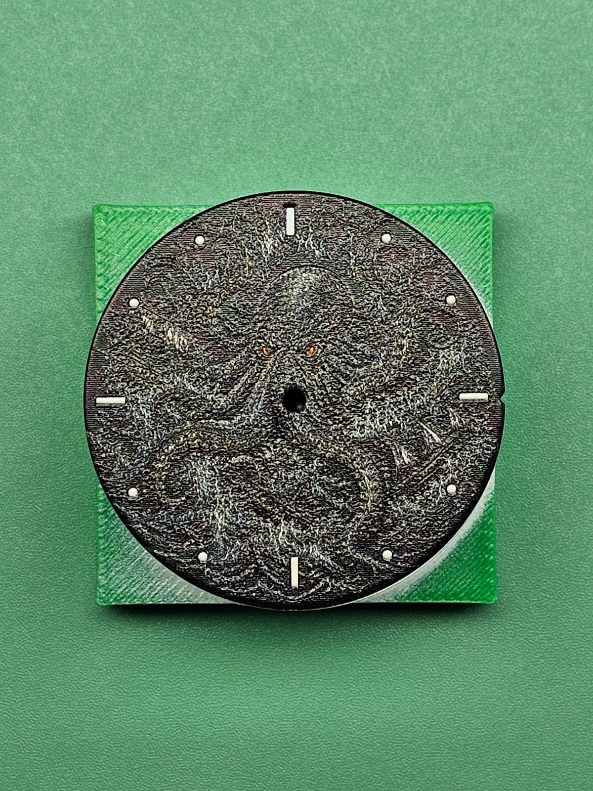 Kraken Octopus Sea Ocean 34.5mm NH35 NH36 Seiko Mod Textured Watch Dial -UK Made