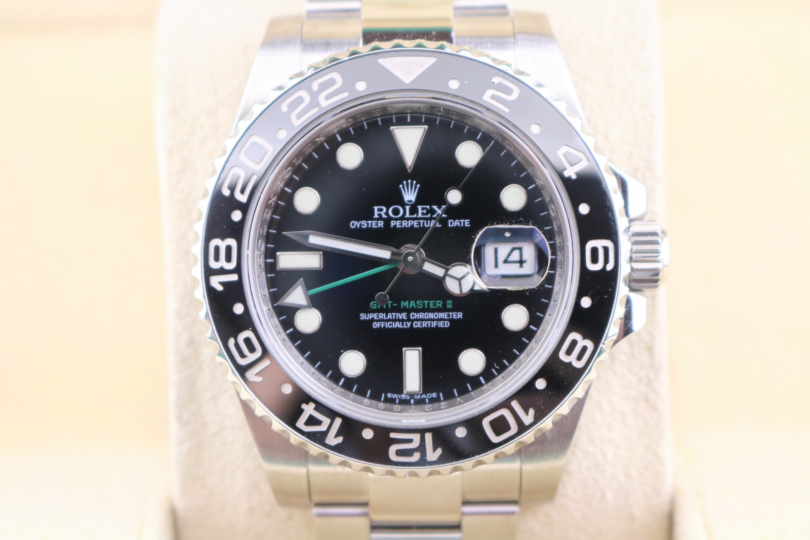 2009 Rolex GMT-Master II 116710LN Black Dial SS Oyster No Papers 40mm