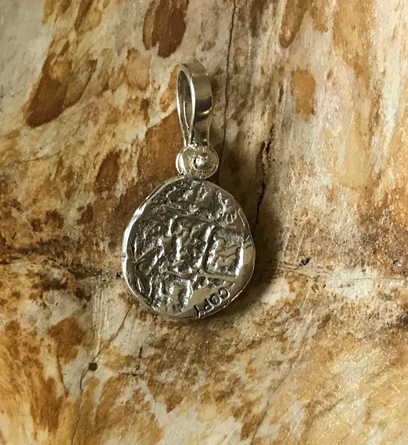 ATOCHA Coin Pendant 925 Sterling Silver Sunken Treasure Shipwreck Jewelry