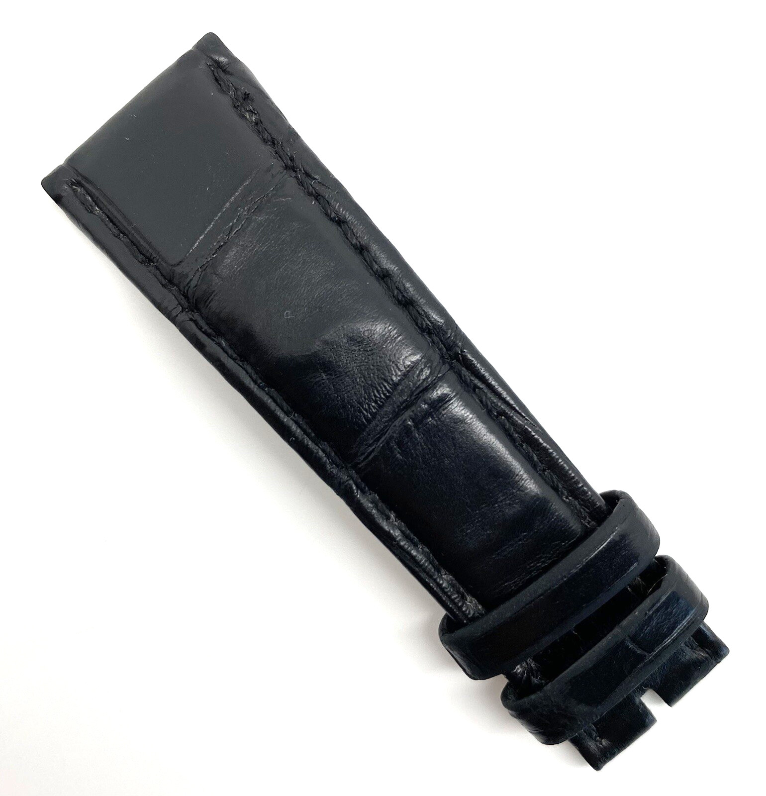 A. Lange Sohne 20mm x 16mm Black Alligator Watch Strap Band Authentic OEM