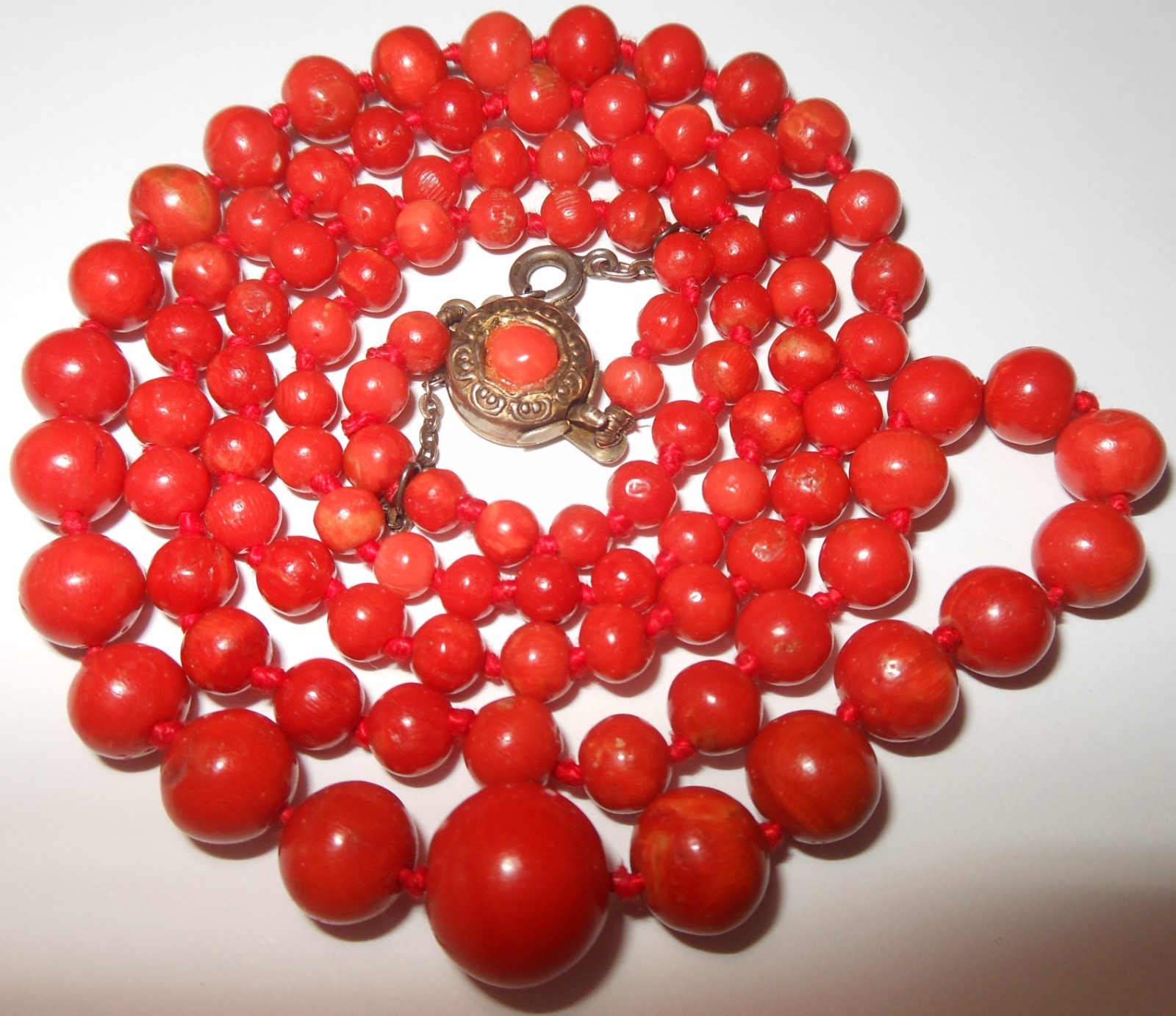 Elegant Red Coral Necklace Sardinia – Ball