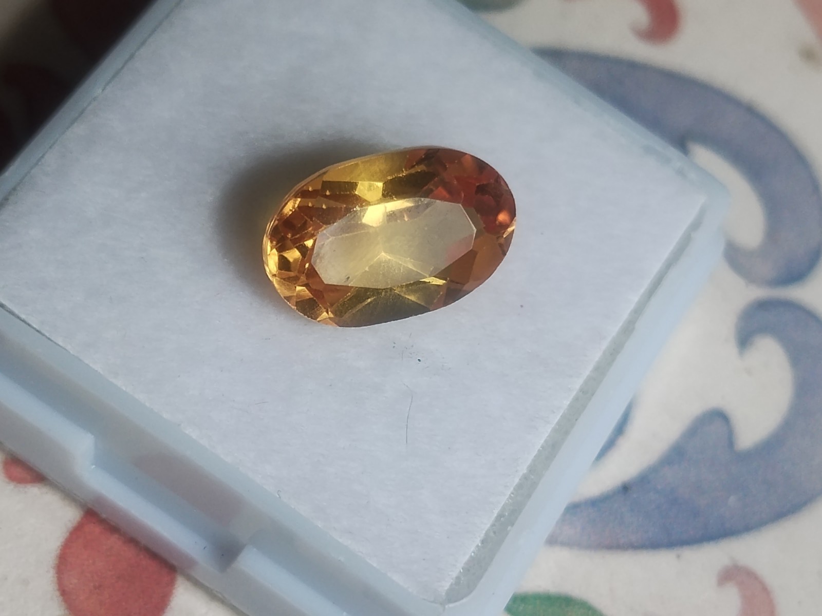 4.60ct Natural Padparadscha Sapphire Oval Certified Unheated 11.7×7.1×5.7mm
