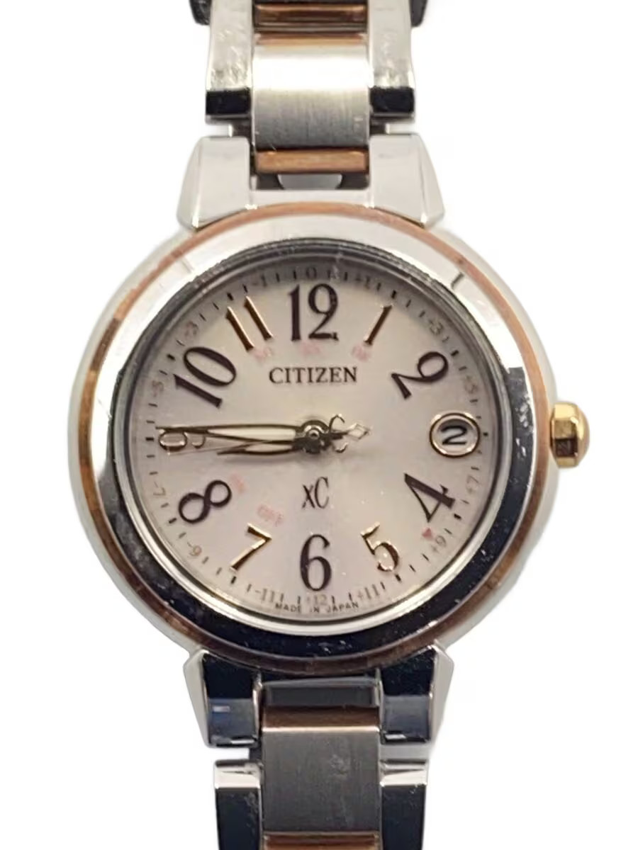 CITIZEN Quartz Watch Analog Titanium PNK SLV 242031199 ES9434 53X