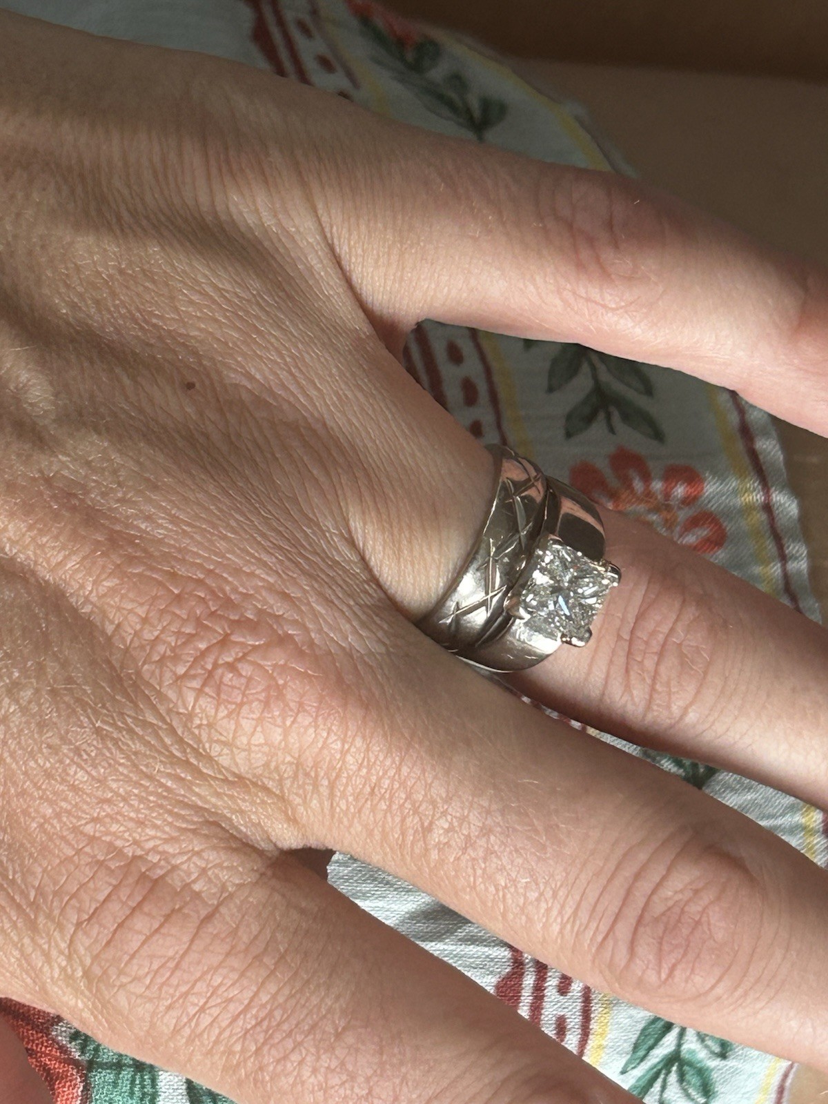 Princess Cut Solitaire Engagement Ring