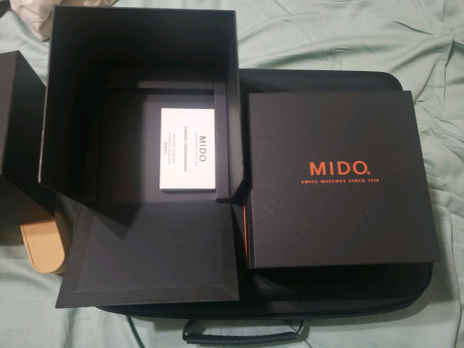 Mido Ocean Star 39mm Automatic Champagne Dial Watch M026.907.21.021.00 + B&P
