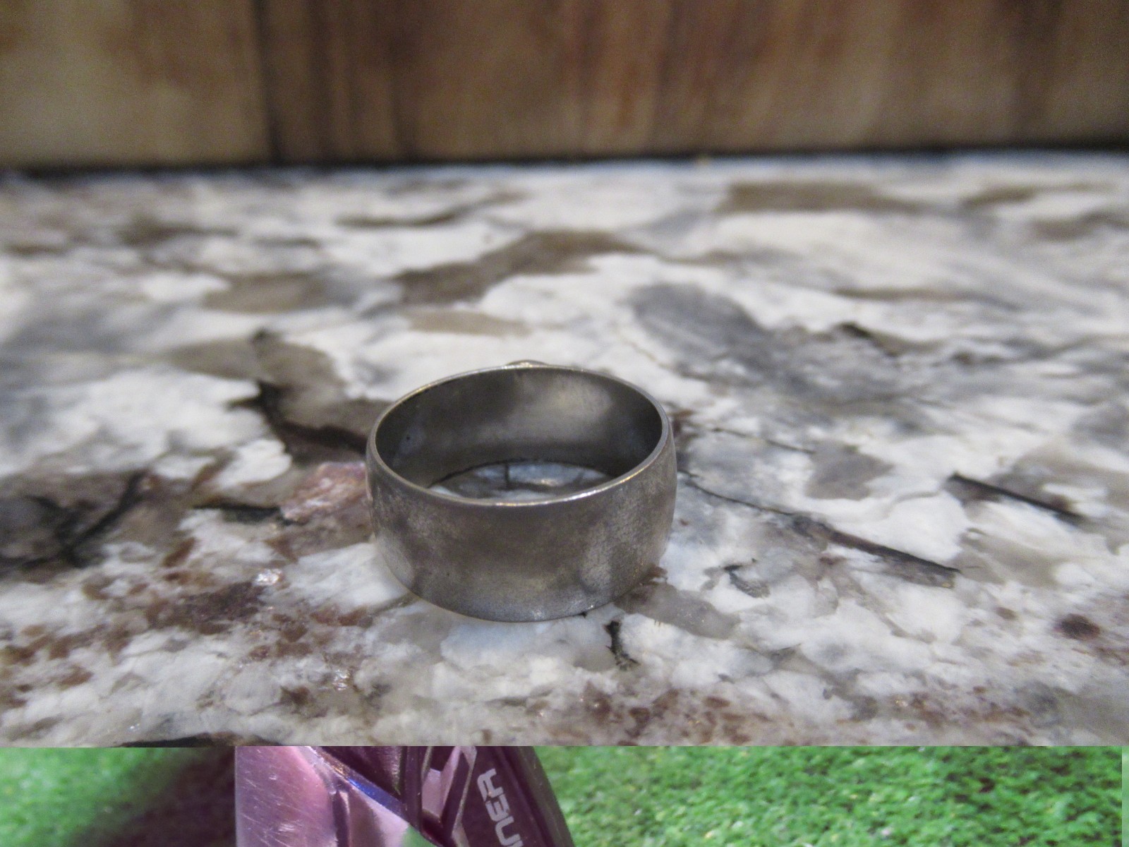 FRESNO STATE COLLEGE Kinney Sterling Class Ring- Size 9 Vintage 5.7g