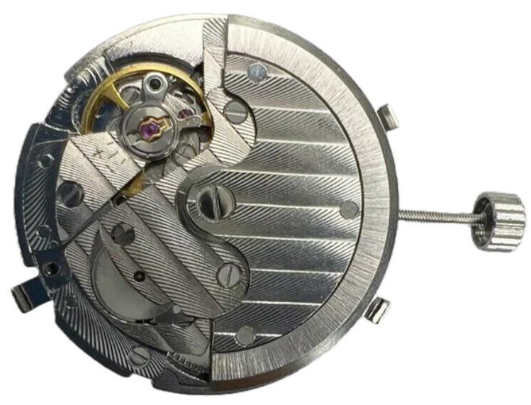 Chinese Watch Movement Automatic Mechanical TY2886S 3Hand, 1Eye, Week/Month