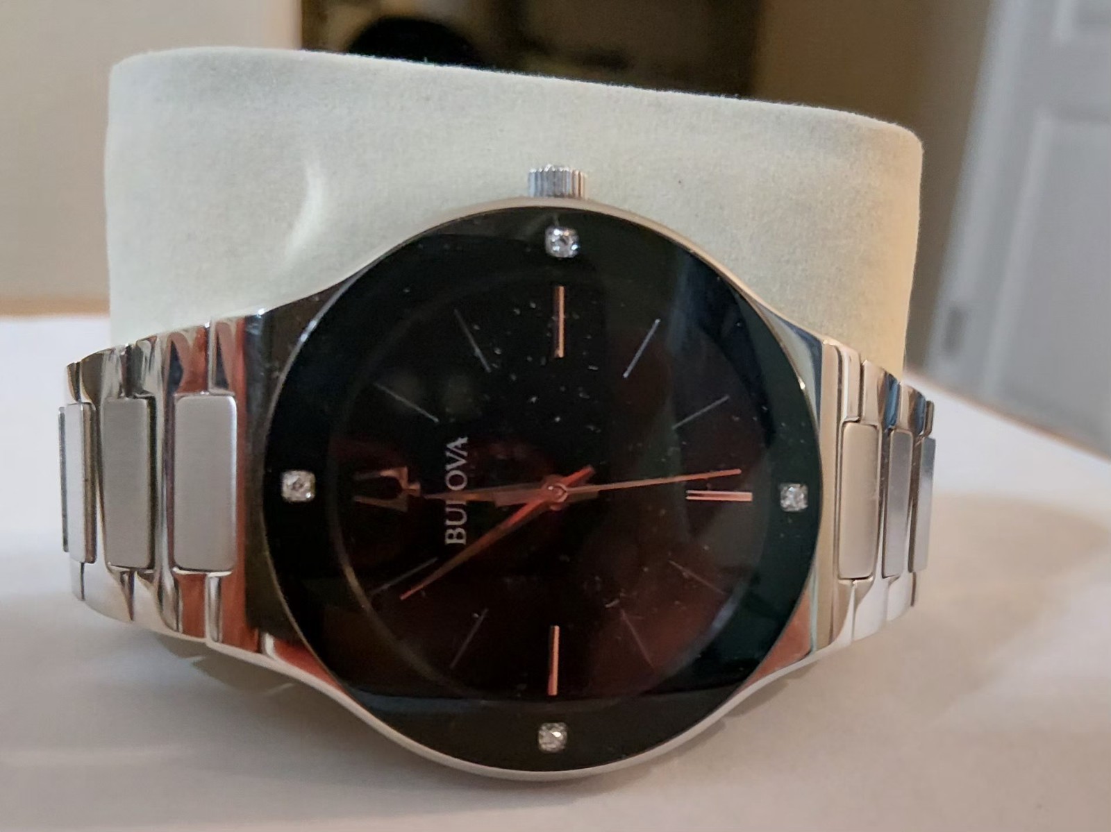 BULOVA Millennia 43 mm Stainless steel case and bracelet Quartz