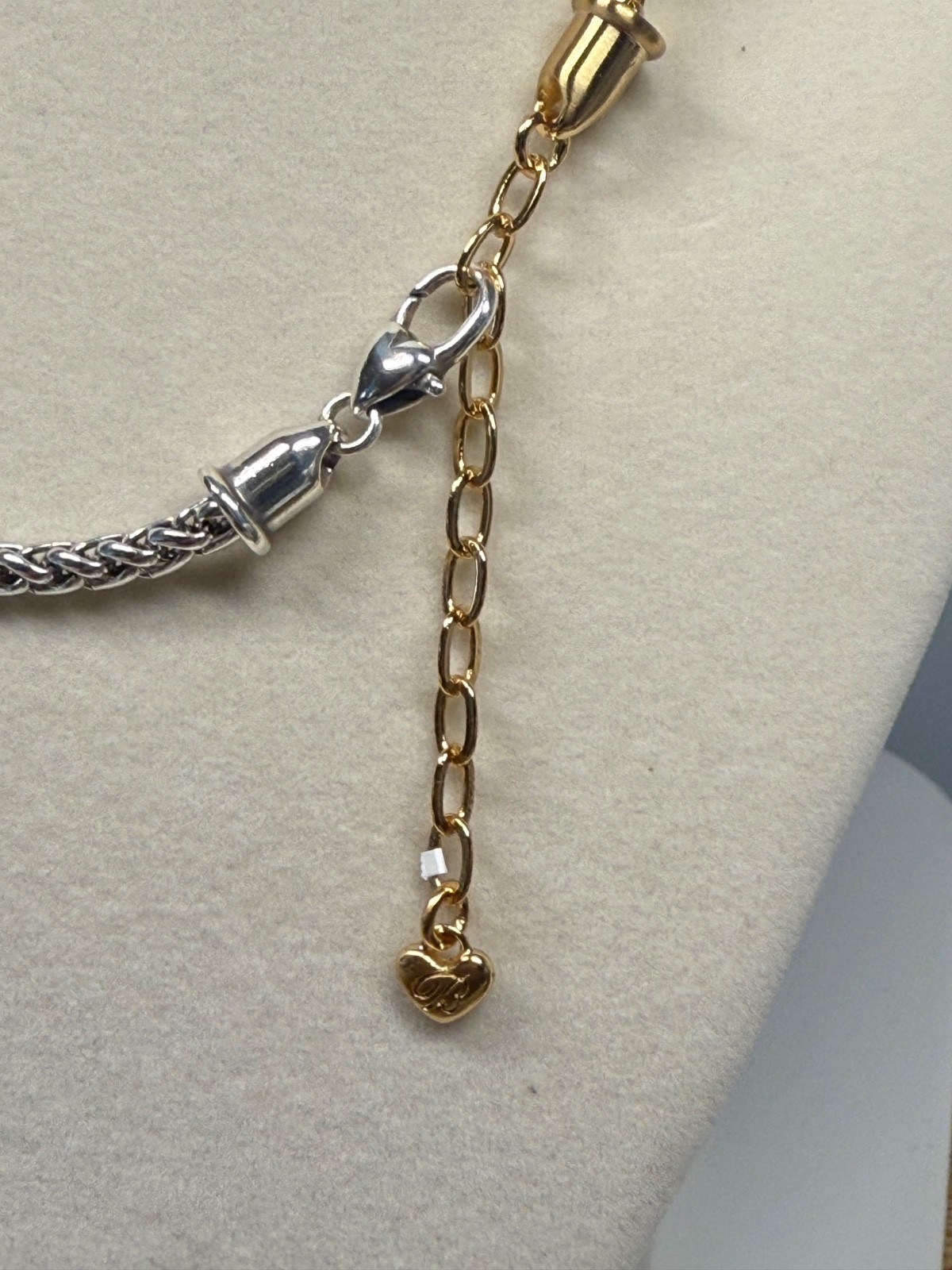 Brighton Meridian Ventus Two Tone Short Necklace 18″