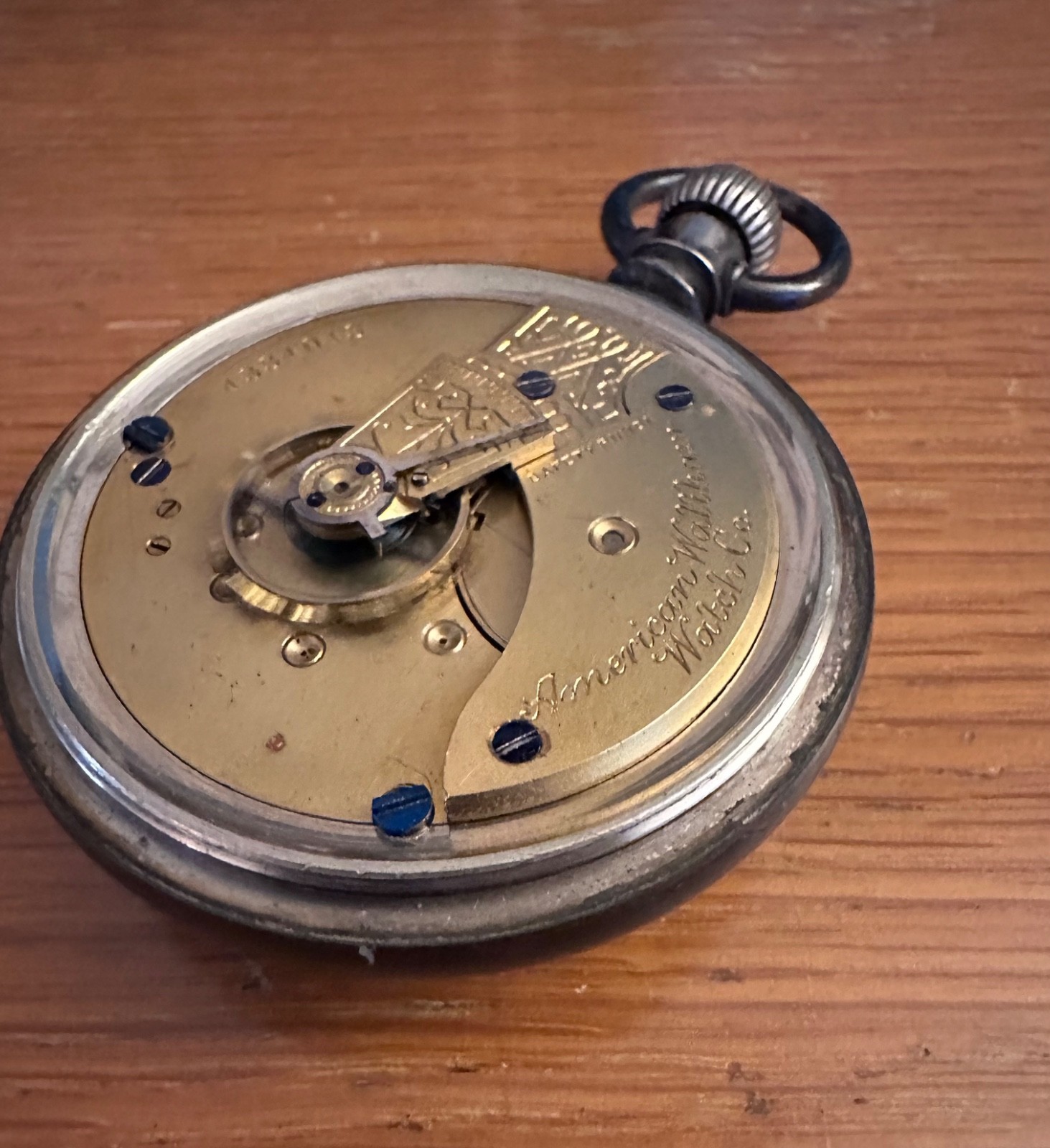American Waltham pocket watch 1883 serial #4334043 FAHYS Coin silver case
