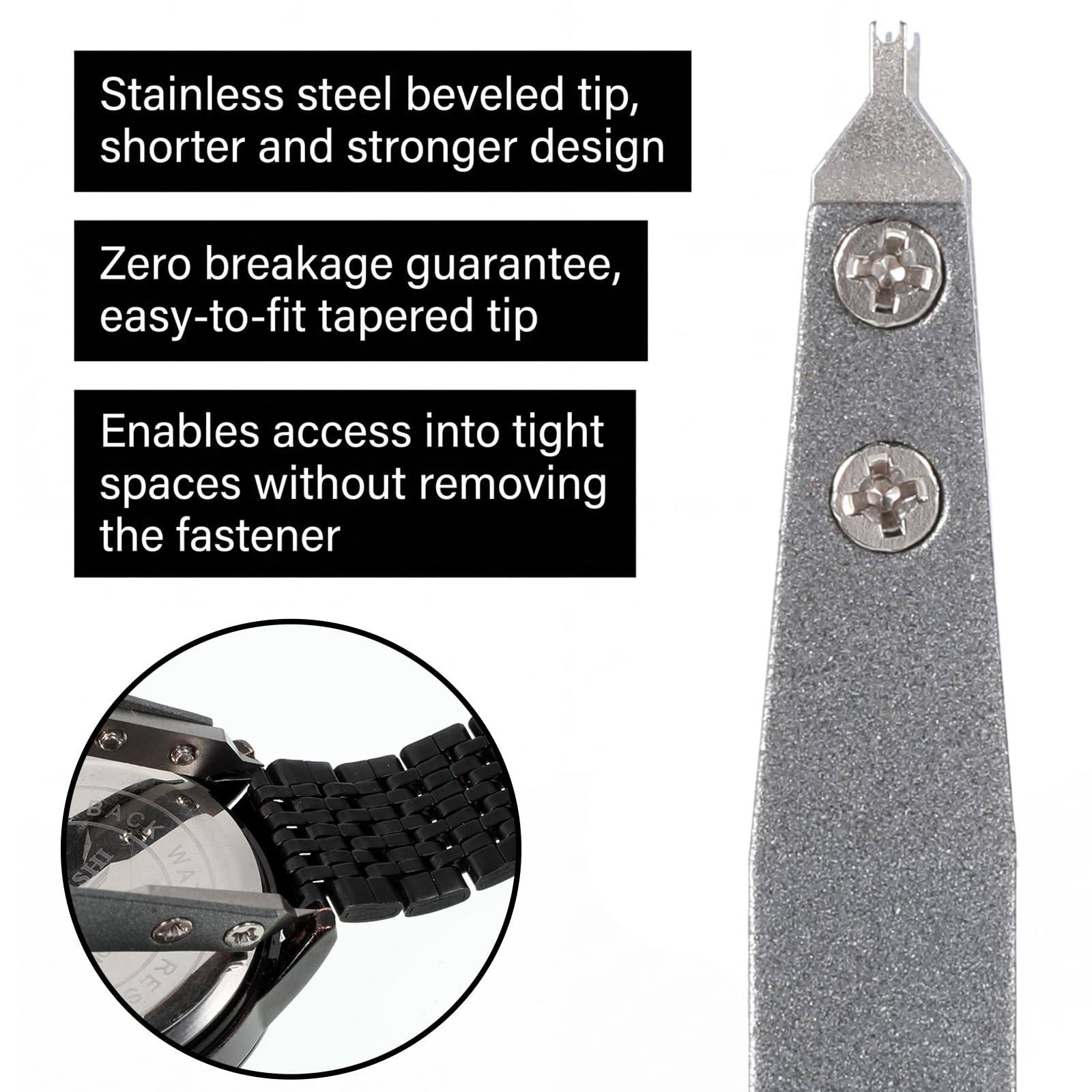 7825 Spring Bar Tweezer, Spring Bar Plier Removal Tool, V Shaped Watches Spri…
